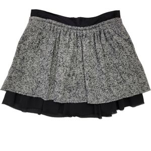 Tommy layered wool mini skirt size 4